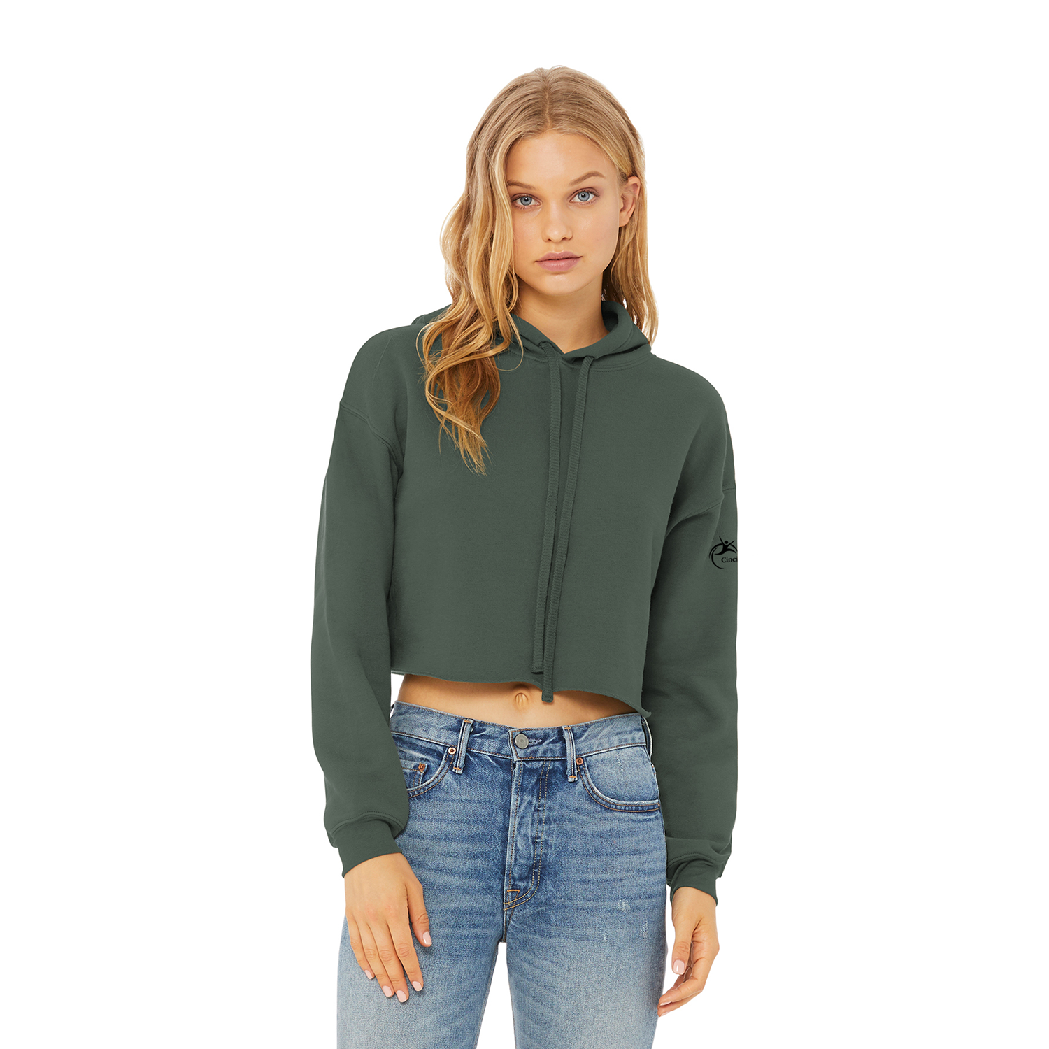CSC Women's Fleece Cropped Hoodie