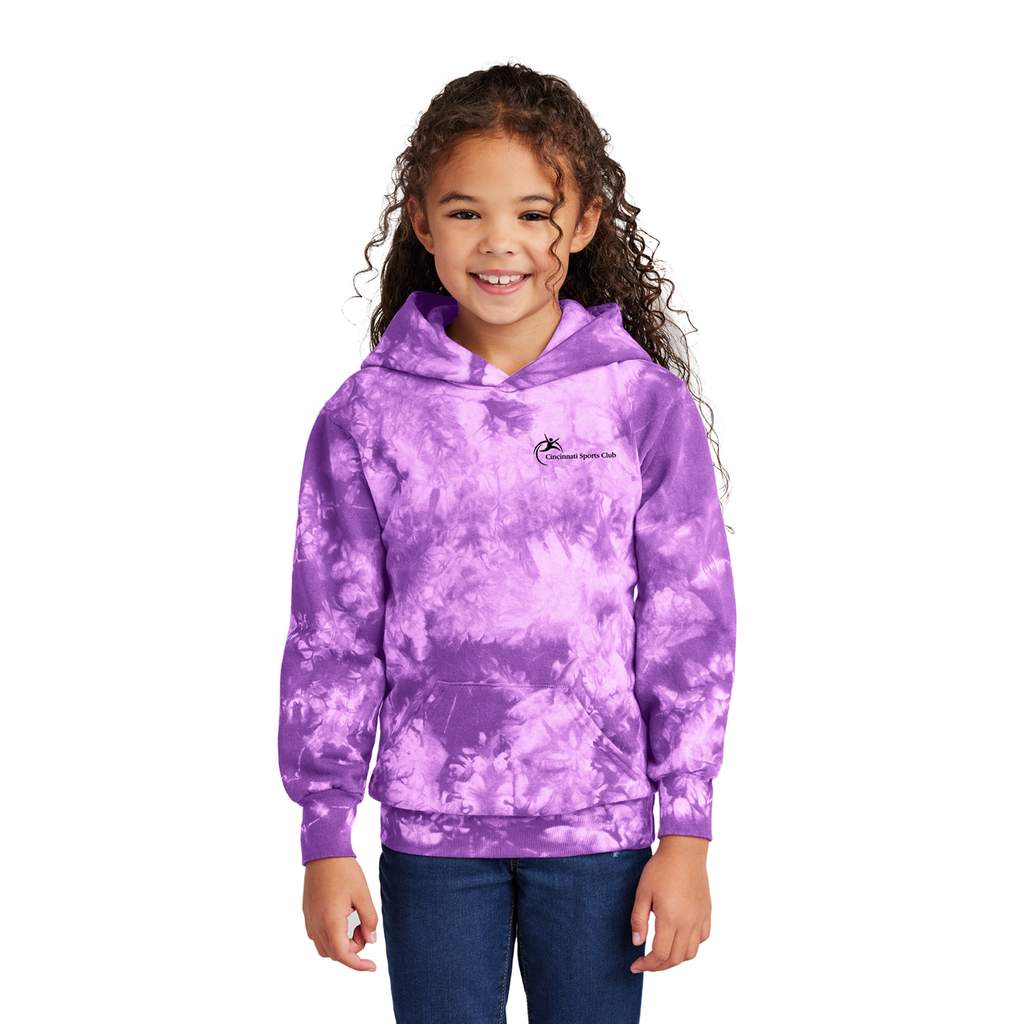CSC Youth Crystal Tie-Dye Pullover Hoodie