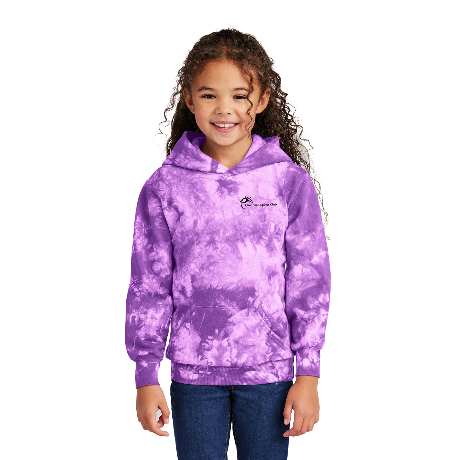 CSC Youth Crystal Tie-Dye Pullover Hoodie